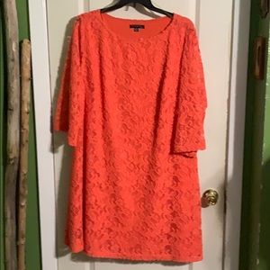 Woman’s plus size corral dress